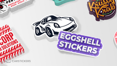 Eggshell Stickers Stack Image