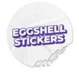 Sticker that breaks apart to show tampering