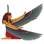 Egyptian Ancient Symbol Deities Sticker