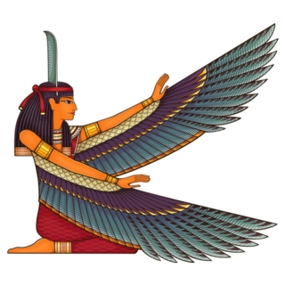 Egyptian Ancient Symbol Deities Sticker