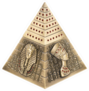 Egyptian Pyramid, On A White Background Sticker