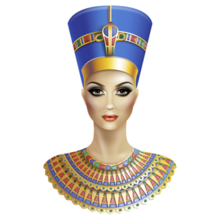 Egyptian Queen Nefertiti Sticker