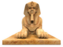 Egyptian Sphinx Statue Sticker