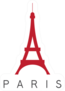 Eiffel Tower Paris France Sticker