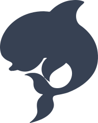 Elegant Dolphin Sticker