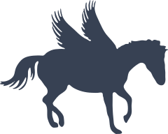 Elegant Pegasus Sticker