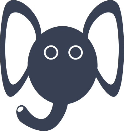 Elephant Face Sticker