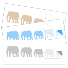 Elephant Family Stickers and Decals