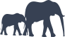 Elephants Sticker