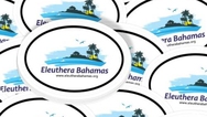 Eleuthera, Bahamas Custom Oval Sticker
