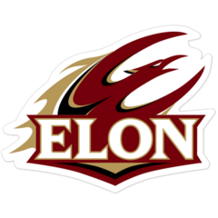 Elon Phoenix NCAA Logo Sticker