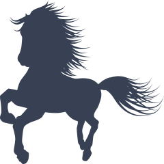 Eloquent Horse Sticker