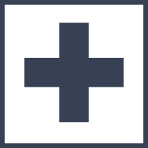 Emergency First Aid Cross Sticker