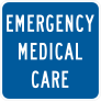 Emergency Medical Care Sticker