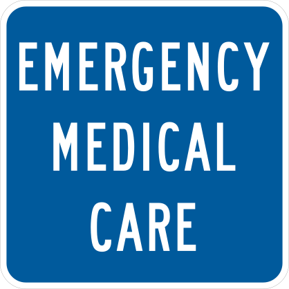 Emergency Medical Care Sticker
