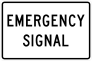 Emergency Signal Sticker