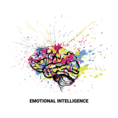 Emotional Intellect Bright Brain Sticker