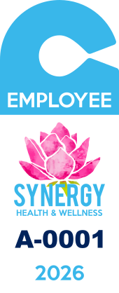 Employee Oval Hang Tag Parking Permit