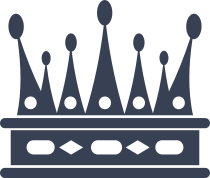 Enchanting Crown Sticker