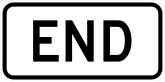 End Sticker
