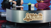 Engraved Wood Sticker on Coffee Table
