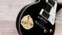 Engraved Wood Sticker on Guitar