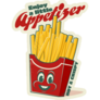 Enjoy A Little Appetizer French Fries Sticker