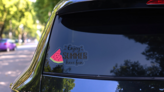 Enjoy Summer Have Fun Sticker on a Rear Car Window (New) example