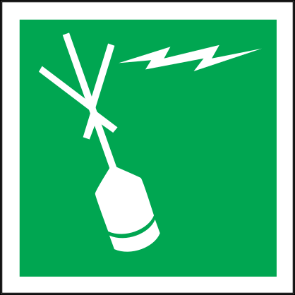 Epirb Icon Sign Sticker