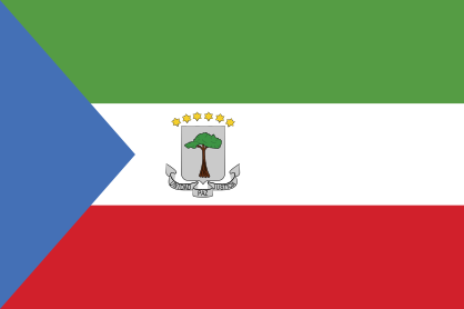Equatorial Guinea Flag Sticker