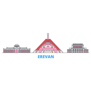 Erevan Armenia Sticker