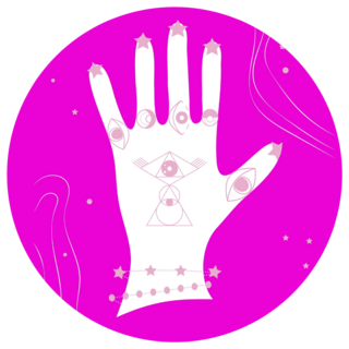 Esoteric Symbols For Fortune Telling Sticker