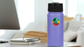 Ethiopia Egg Sticker on a Water Bottle (New) example