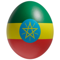 Ethiopia Egg Sticker