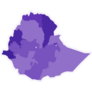 Ethiopia Regions Purple Sticker