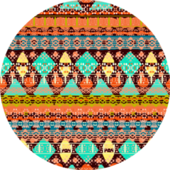Ethnic Boho Seamless Pattern Sticker