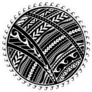 Ethnic Maori Style Tribal Sun Sticker