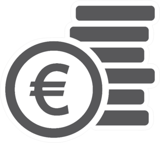Euro Symbol Sticker
