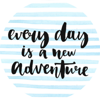 Every Day Is A New Adventure Travel Sticker