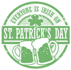 Everyone Is Irish on St. Patricks Day Sticker