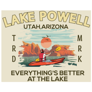 Everything Is Better At The Lake, Lake Powell Sticker 
