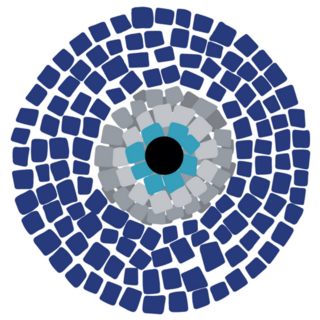 Evil Eye Mosaic Greek Sticker