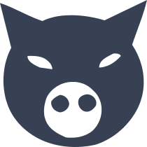 Evil Pig Sticker