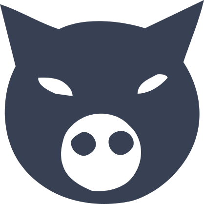 Evil Pig Sticker