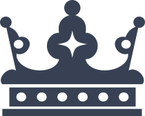 Exemplary Crown Sticker