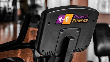 Exercise Bike Gym Logo Sticker