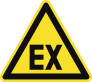 Explosive Atmosphere Sign Sticker