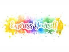 Express Yourself Sticker