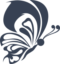 Exquisite Butterfly Flying Sticker