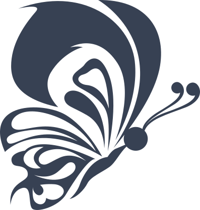 Exquisite Butterfly Flying Sticker